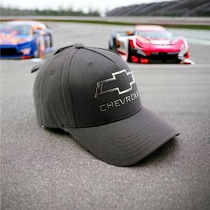 Chevy GM OFFICIAL Gray BowTie LS4 Snapback Hat Cap NEW Fast Ship